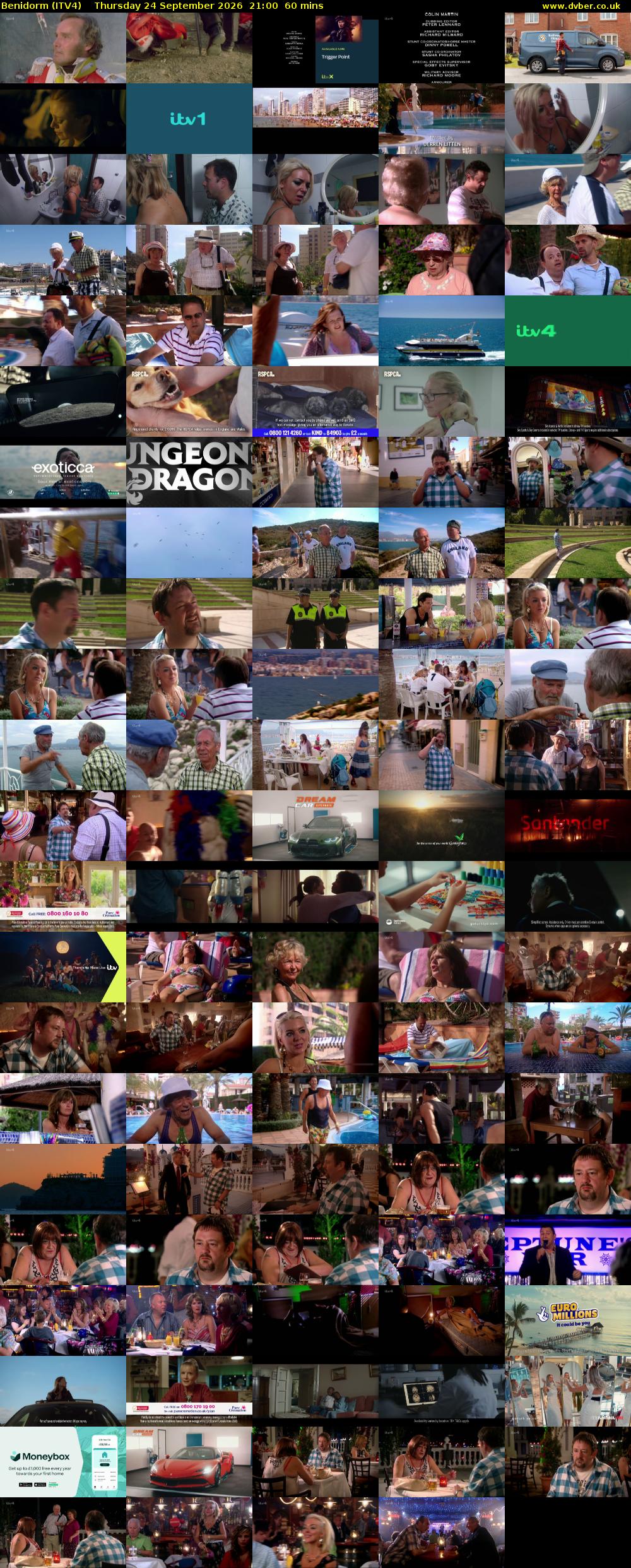 Benidorm (ITV4) Thursday 24 September 2026 21:00 - 22:00