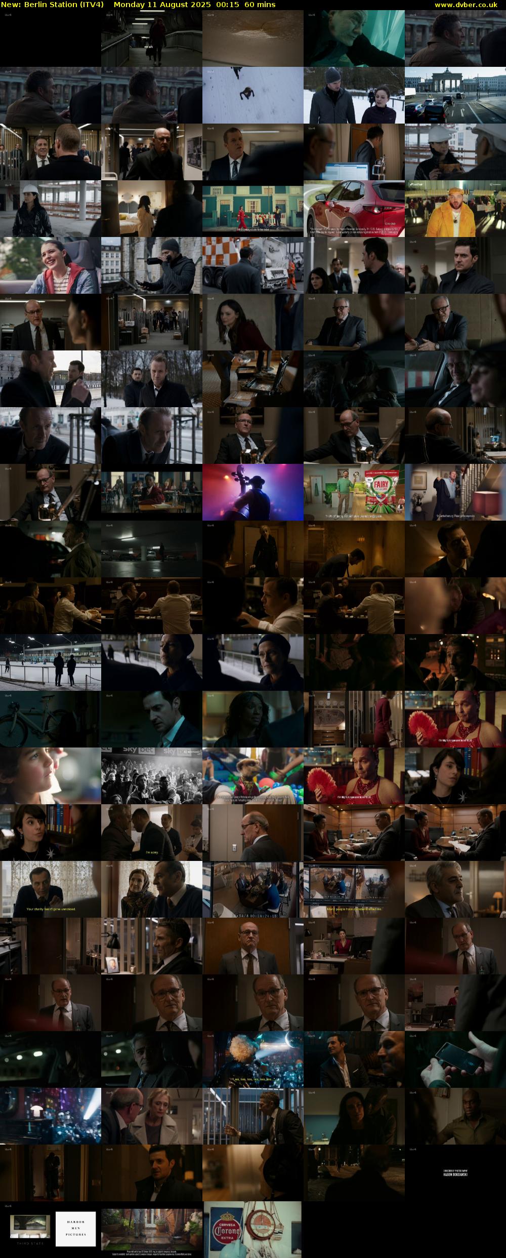 Berlin Station (ITV4) Monday 11 August 2025 00:15 - 01:15