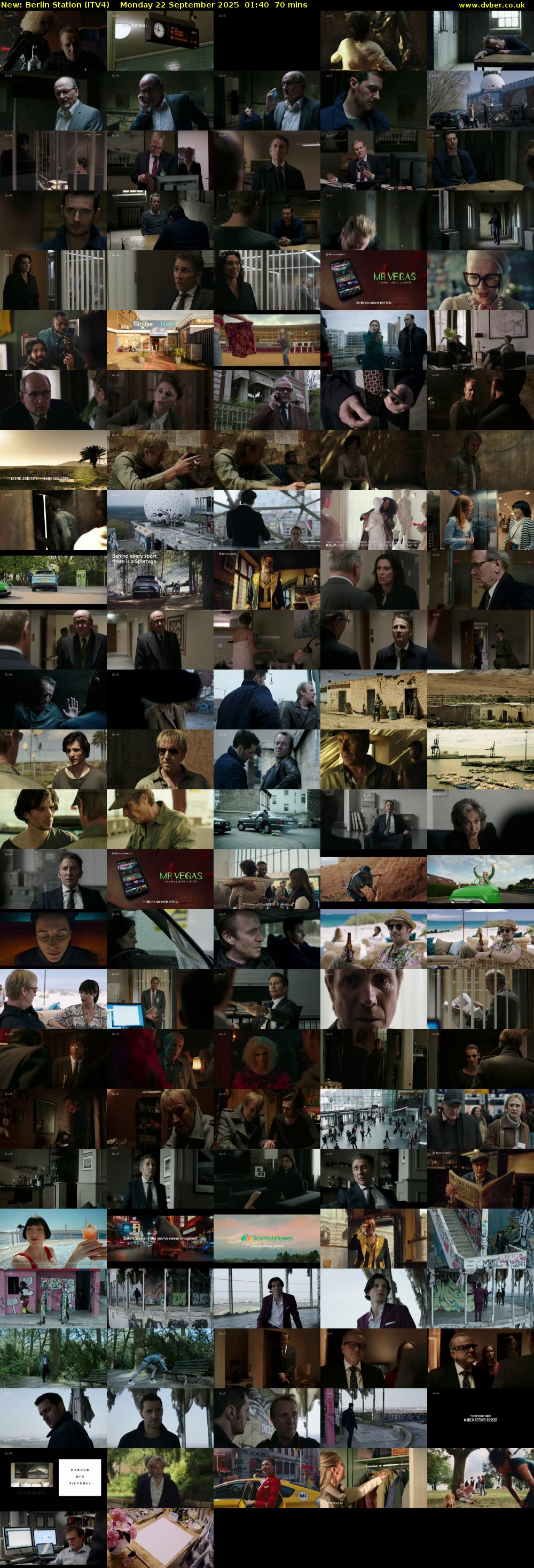 Berlin Station (ITV4) Monday 22 September 2025 01:40 - 02:50