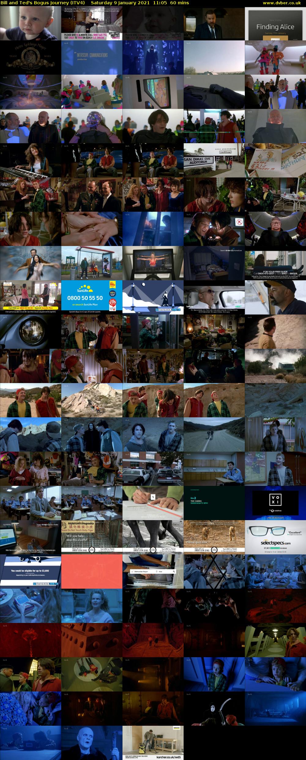 Bill and Ted's Bogus Journey (ITV4) Saturday 9 January 2021 11:05 - 12:05