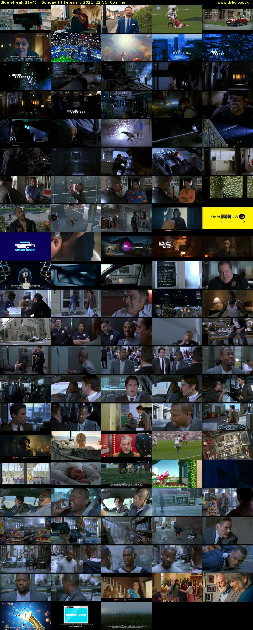 Blue Streak (ITV4) Sunday 14 February 2021 22:55 - 23:55