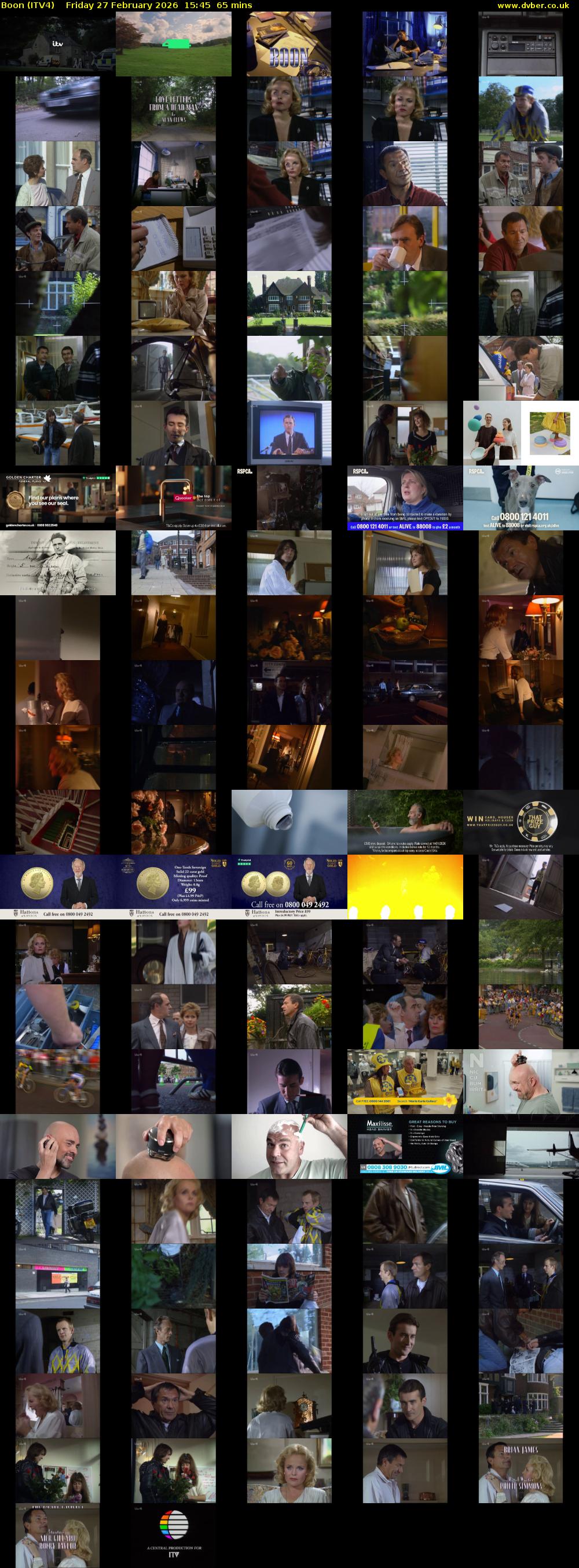 Boon (ITV4) Friday 27 February 2026 15:45 - 16:50