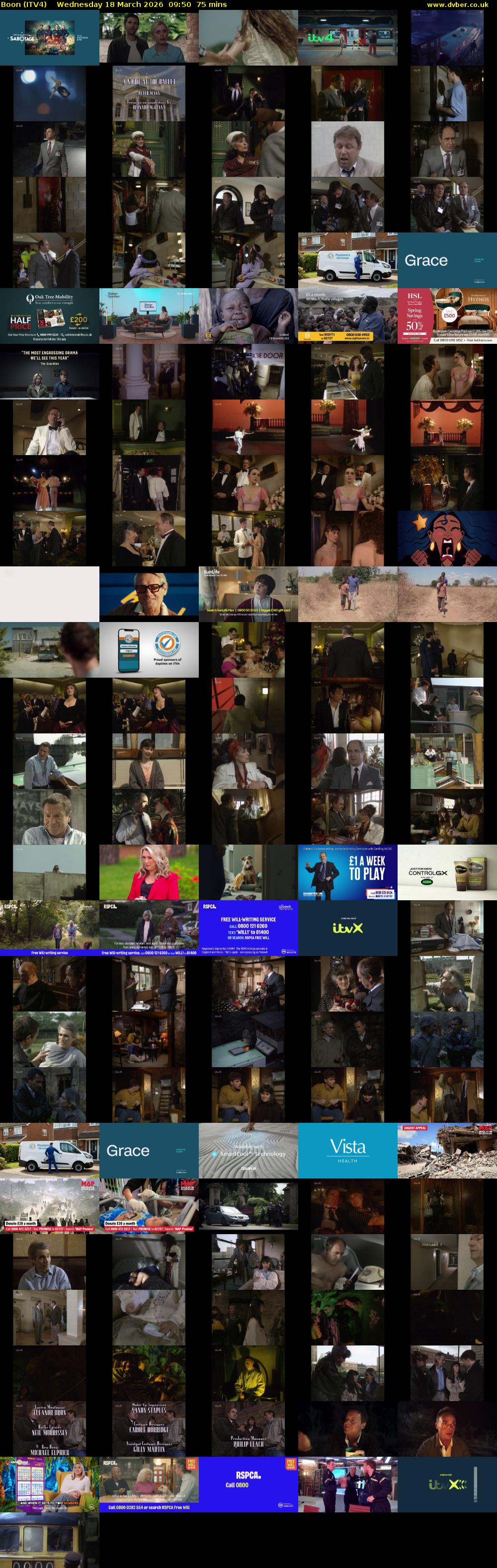 Boon (ITV4) Wednesday 18 March 2026 09:50 - 11:05