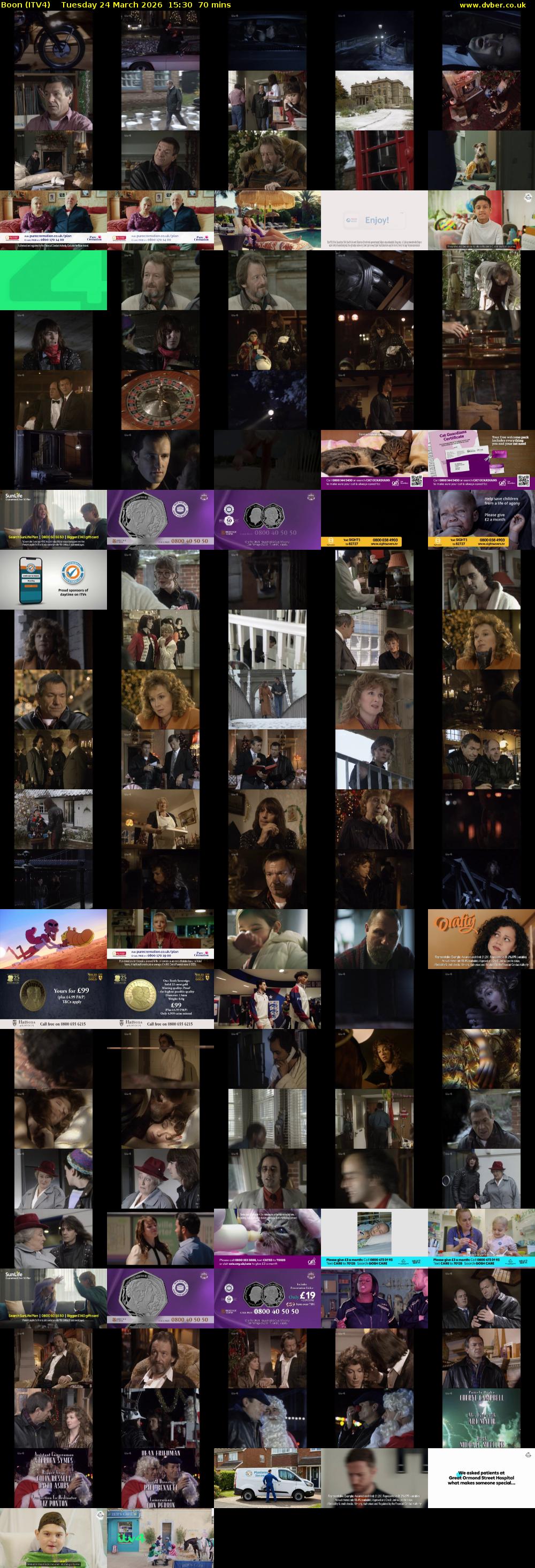 Boon (ITV4) Tuesday 24 March 2026 15:30 - 16:40