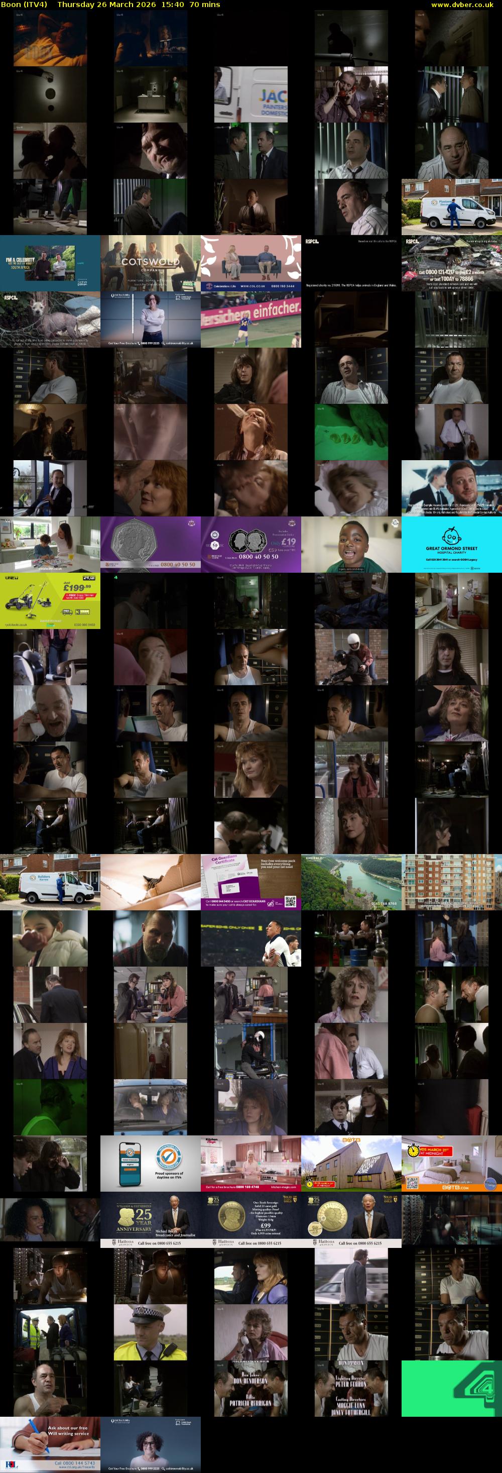 Boon (ITV4) Thursday 26 March 2026 15:40 - 16:50