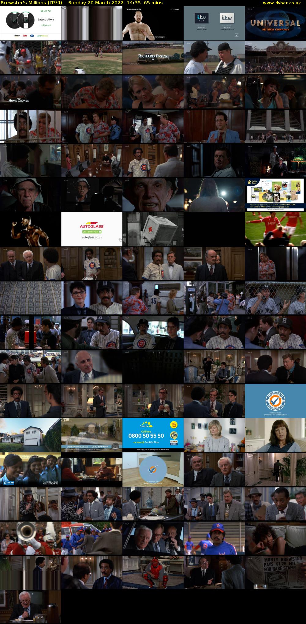 Brewster's Millions (ITV4) Sunday 20 March 2022 14:35 - 15:40