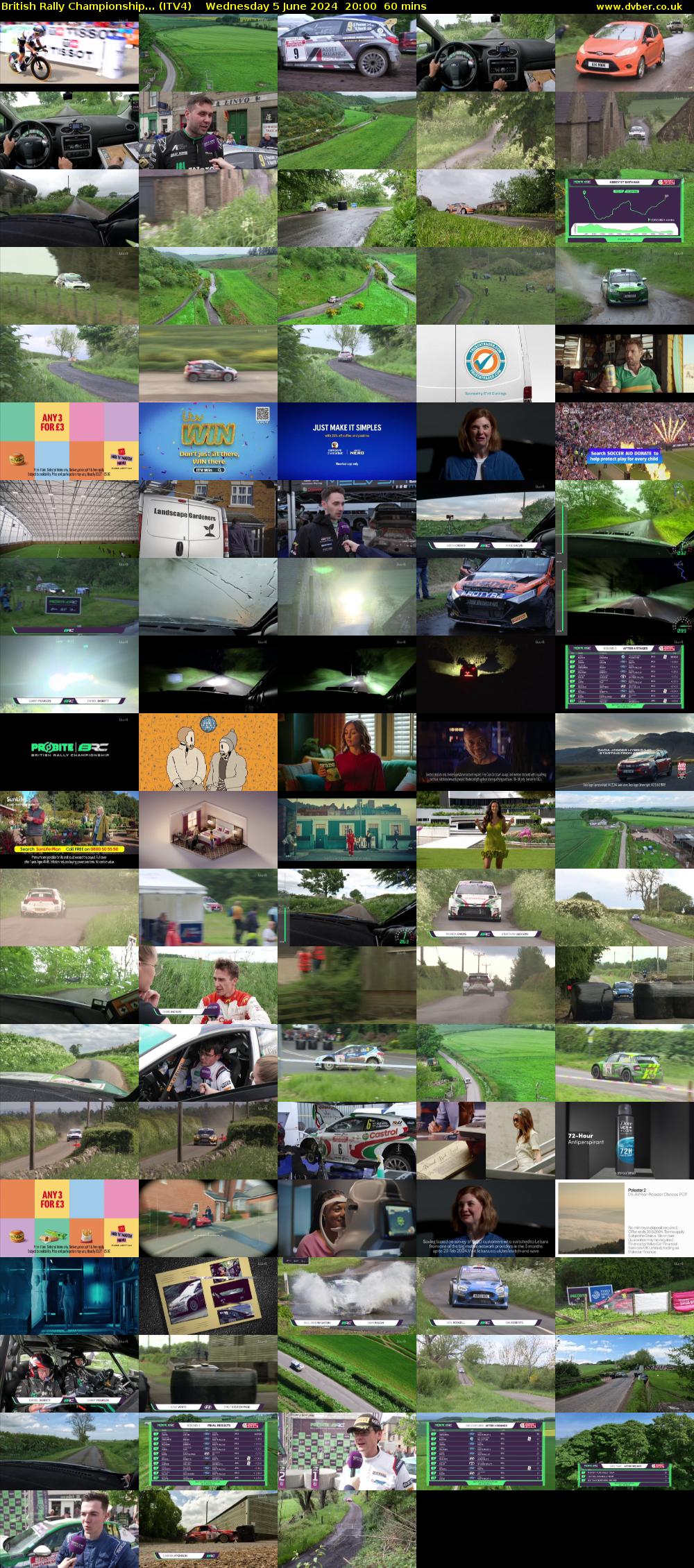 British Rally Championship... (ITV4) Wednesday 5 June 2024 20:00 - 21:00