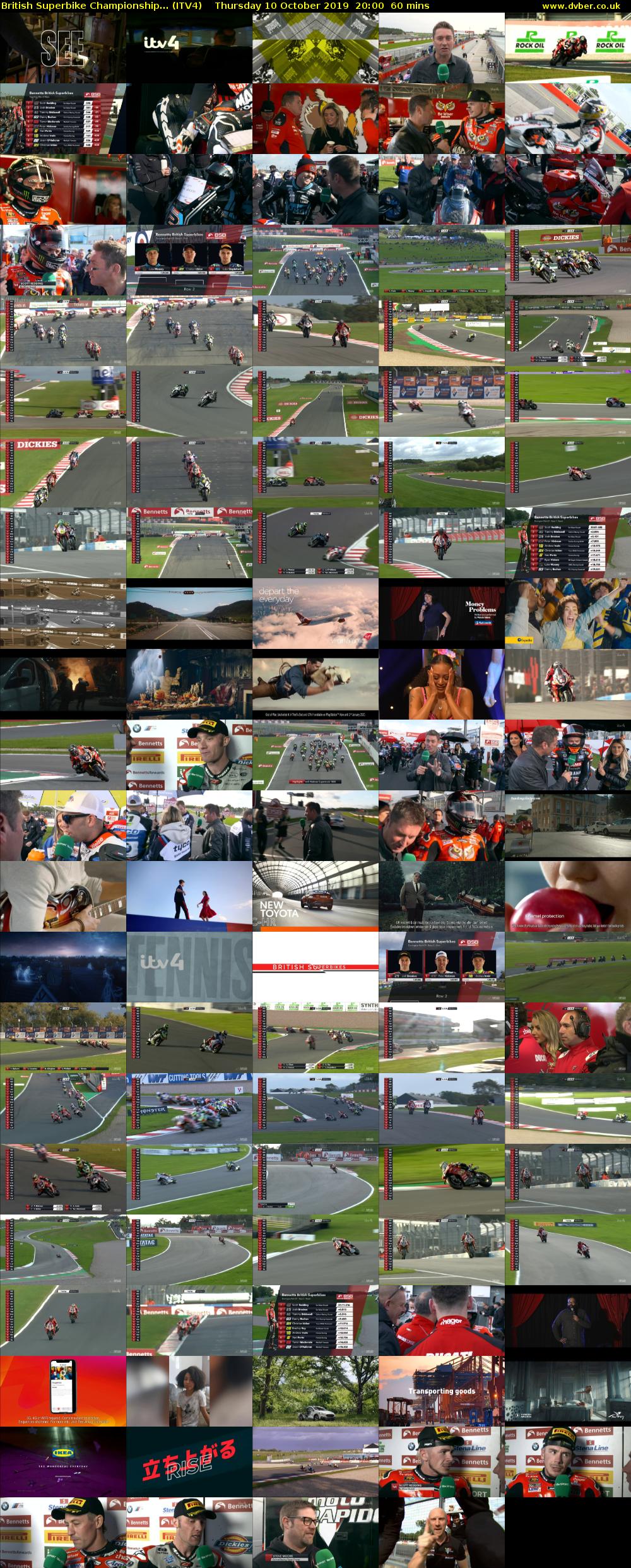 British Superbike Championship... (ITV4) Thursday 10 October 2019 20:00 - 21:00
