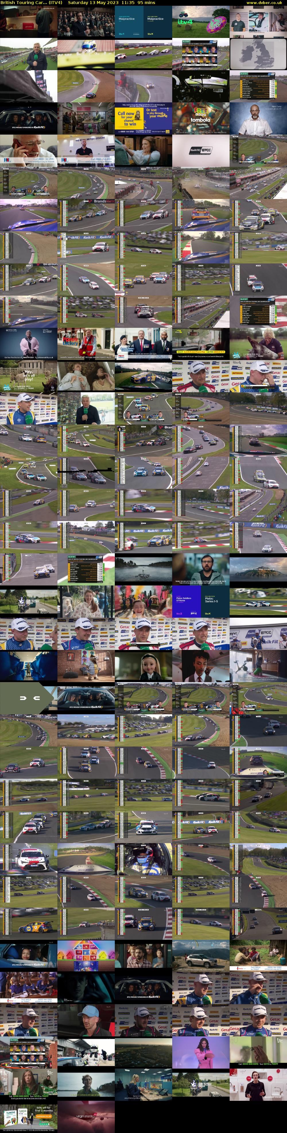 British Touring Car... (ITV4) Saturday 13 May 2023 11:35 - 13:10