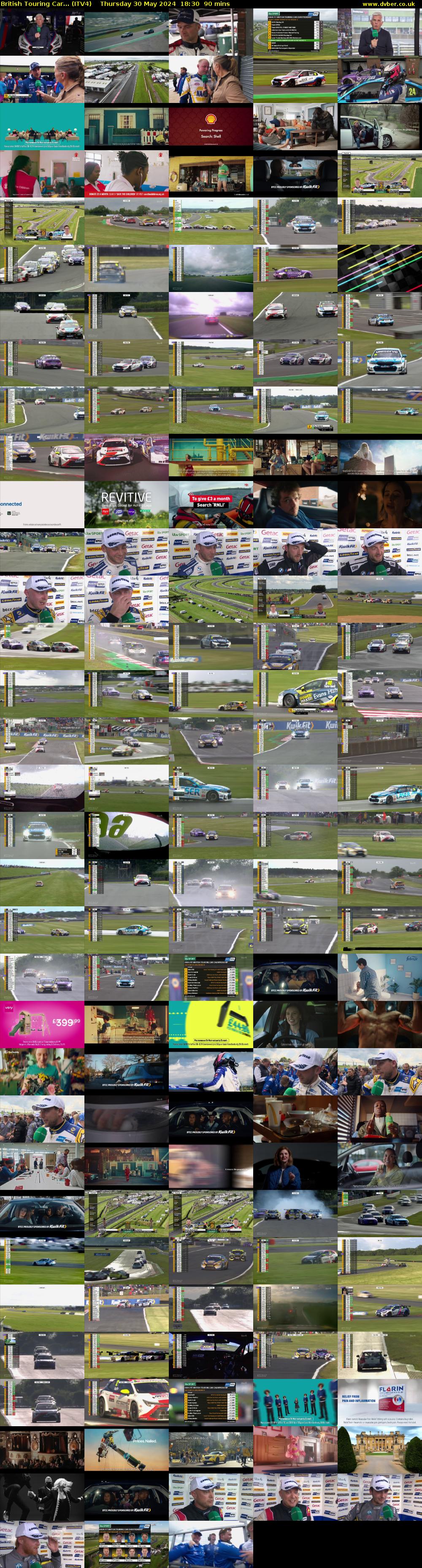 British Touring Car... (ITV4) Thursday 30 May 2024 18:30 - 20:00