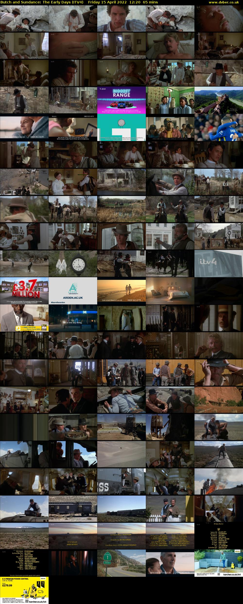 Butch and Sundance: The Early Days (ITV4) Friday 15 April 2022 12:20 - 13:25