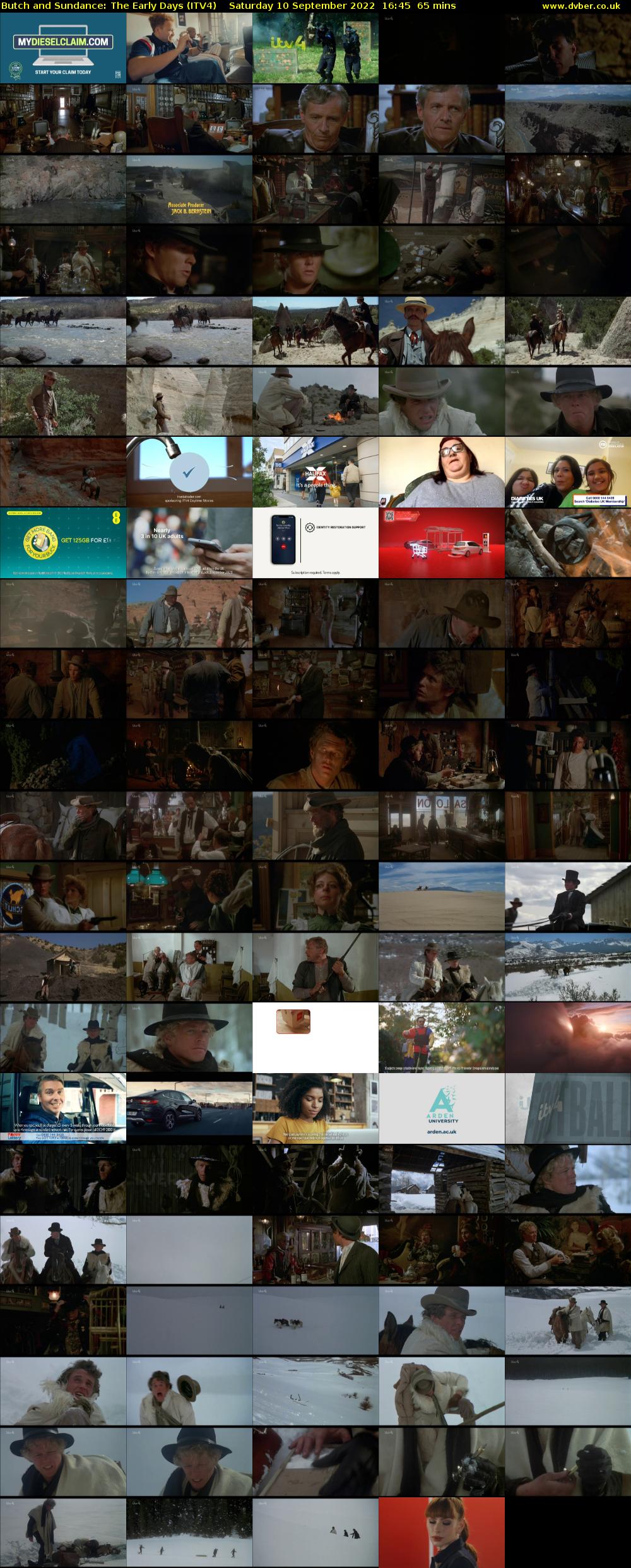 Butch and Sundance: The Early Days (ITV4) Saturday 10 September 2022 16:45 - 17:50