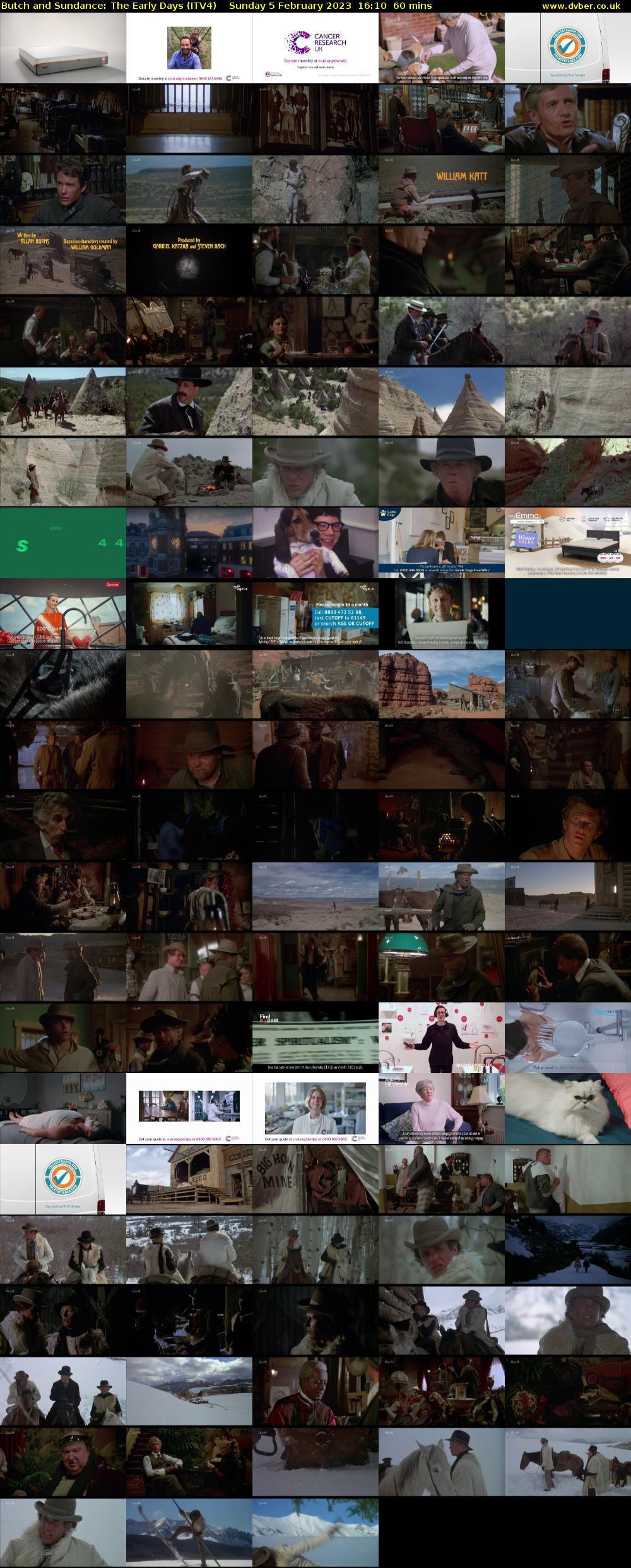 Butch and Sundance: The Early Days (ITV4) Sunday 5 February 2023 16:10 - 17:10