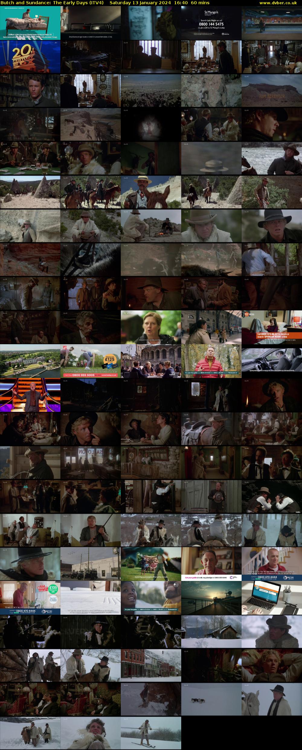 Butch and Sundance: The Early Days (ITV4) Saturday 13 January 2024 16:40 - 17:40