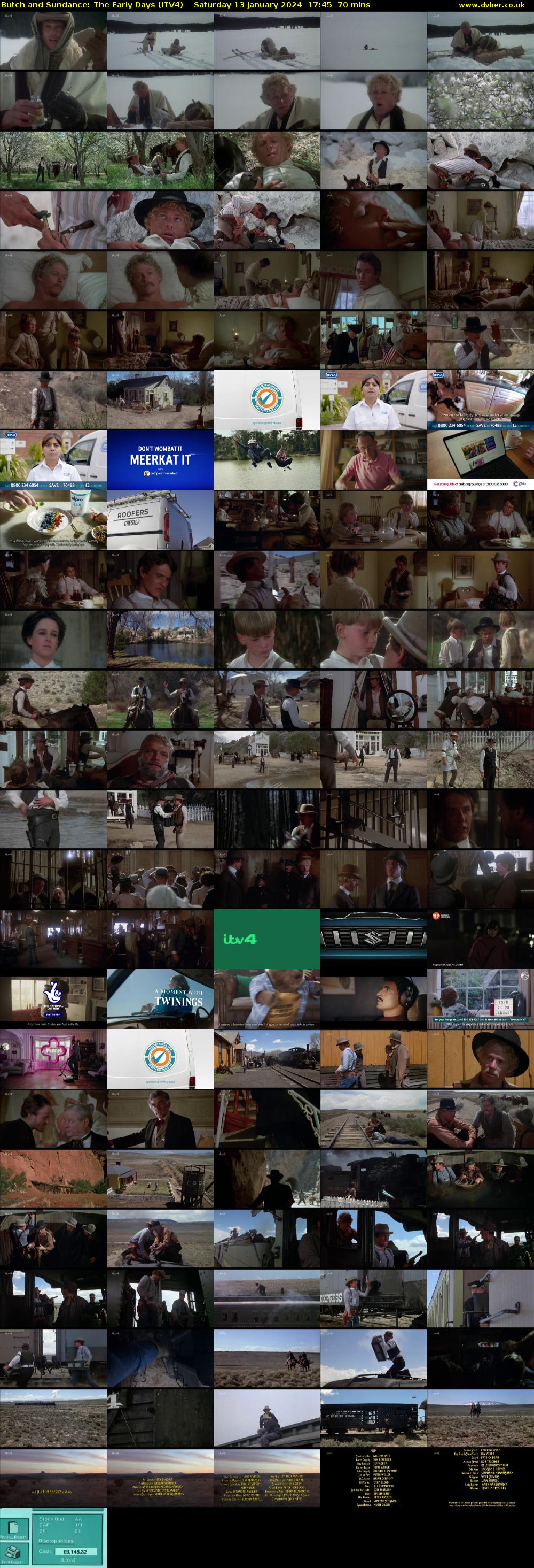 Butch and Sundance: The Early Days (ITV4) Saturday 13 January 2024 17:45 - 18:55