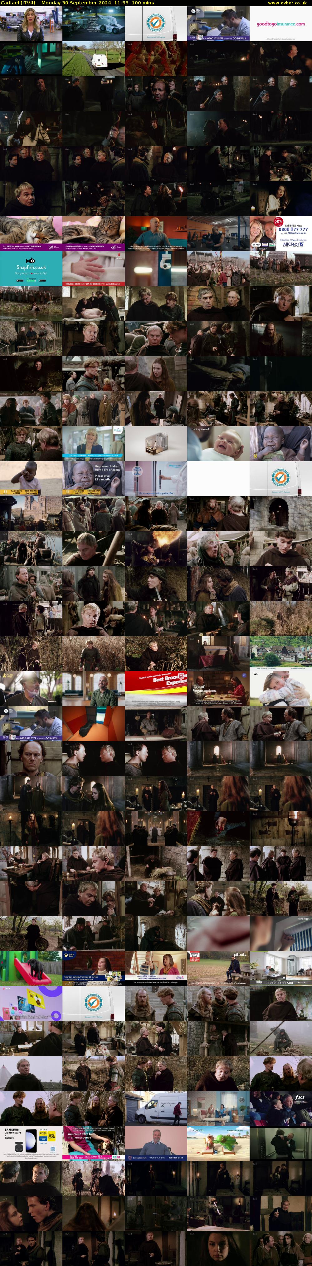 Cadfael (ITV4) Monday 30 September 2024 11:55 - 13:35
