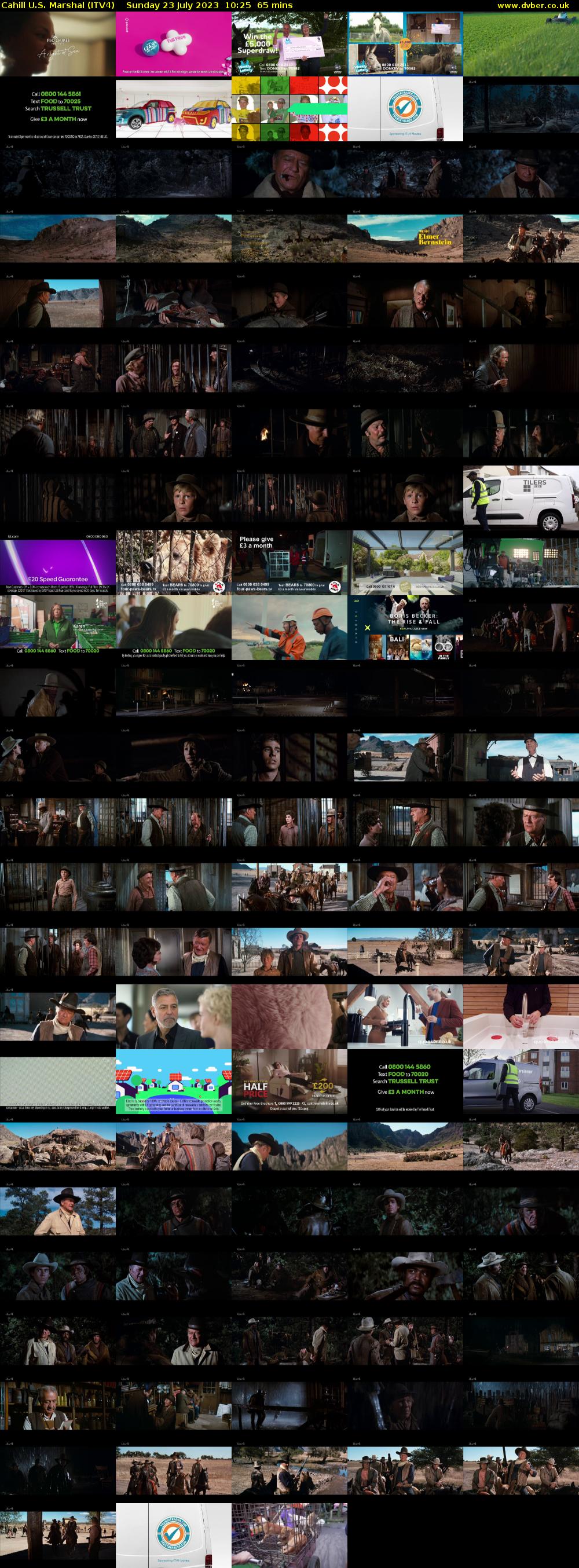 Cahill U.S. Marshal (ITV4) Sunday 23 July 2023 10:25 - 11:30