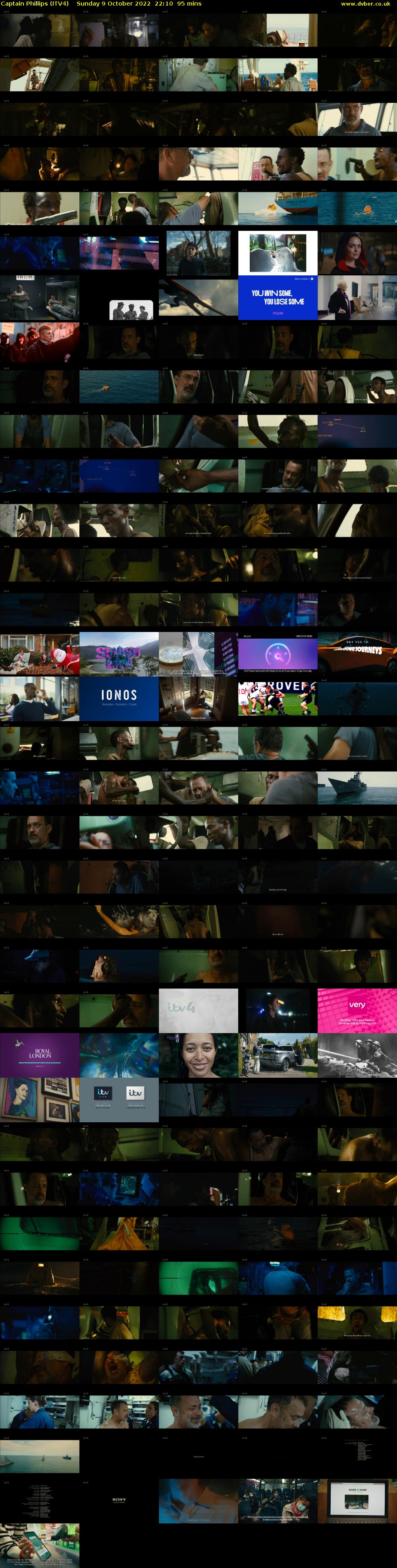 Captain Phillips (ITV4) Sunday 9 October 2022 22:10 - 23:45