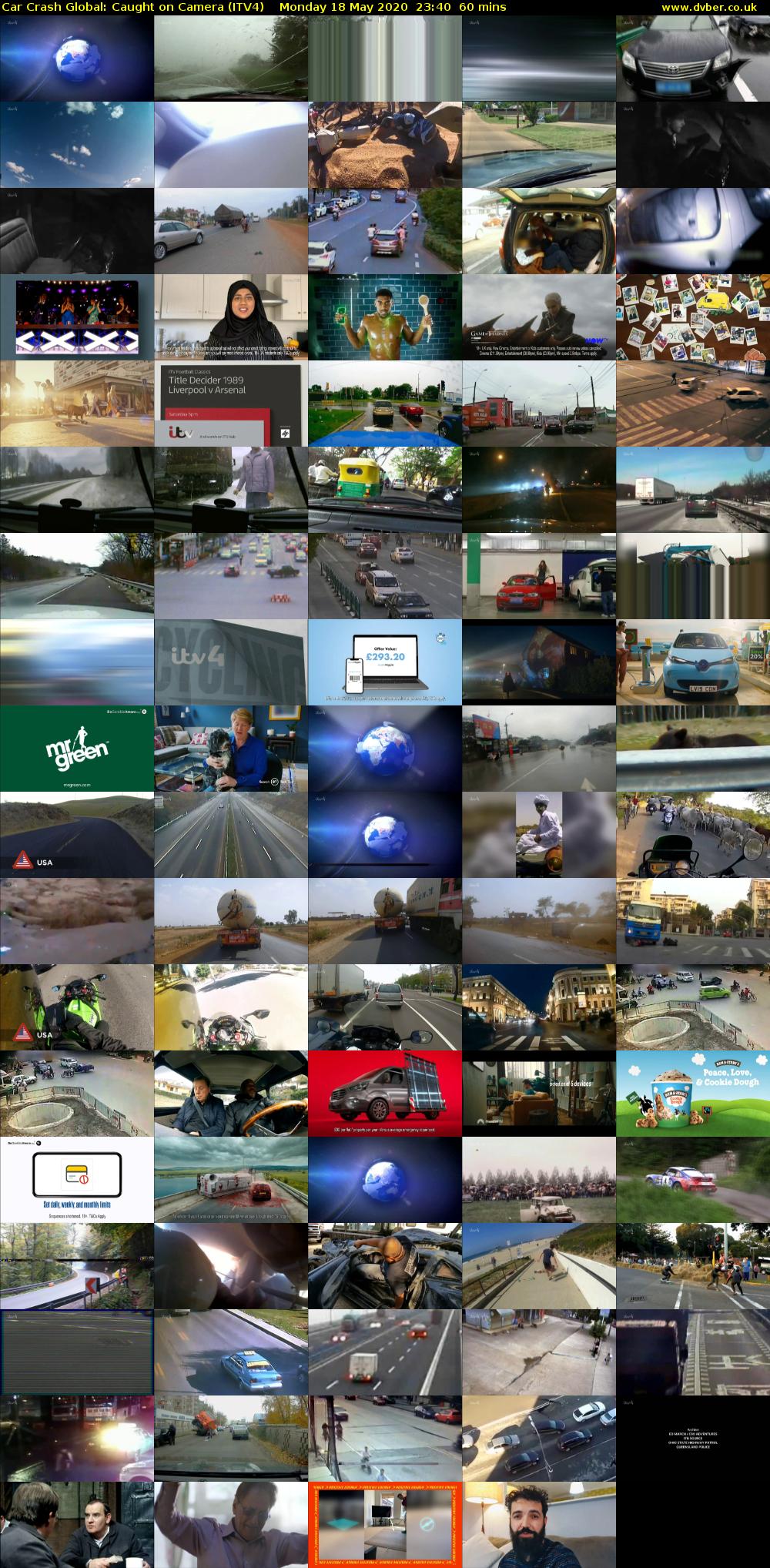 Car Crash Global: Caught on Camera (ITV4) Monday 18 May 2020 23:40 - 00:40