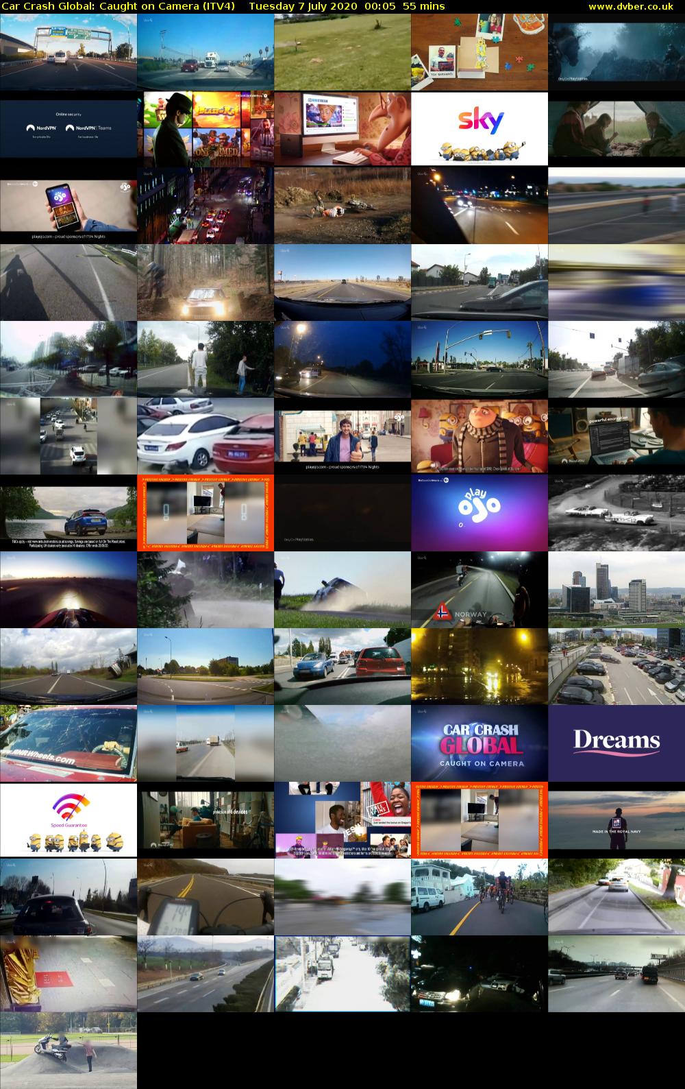 Car Crash Global: Caught on Camera (ITV4) Tuesday 7 July 2020 00:05 - 01:00