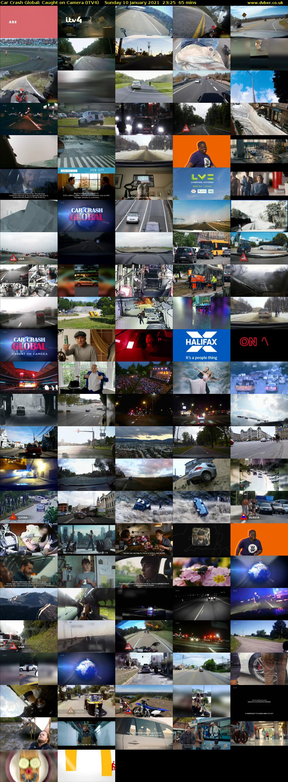 Car Crash Global: Caught on Camera (ITV4) Sunday 10 January 2021 23:25 - 00:30