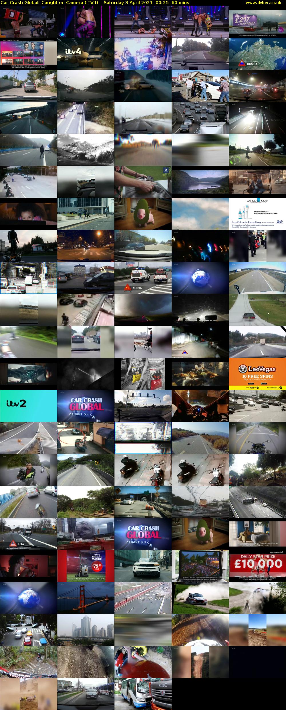 Car Crash Global: Caught on Camera (ITV4) Saturday 3 April 2021 00:25 - 01:25