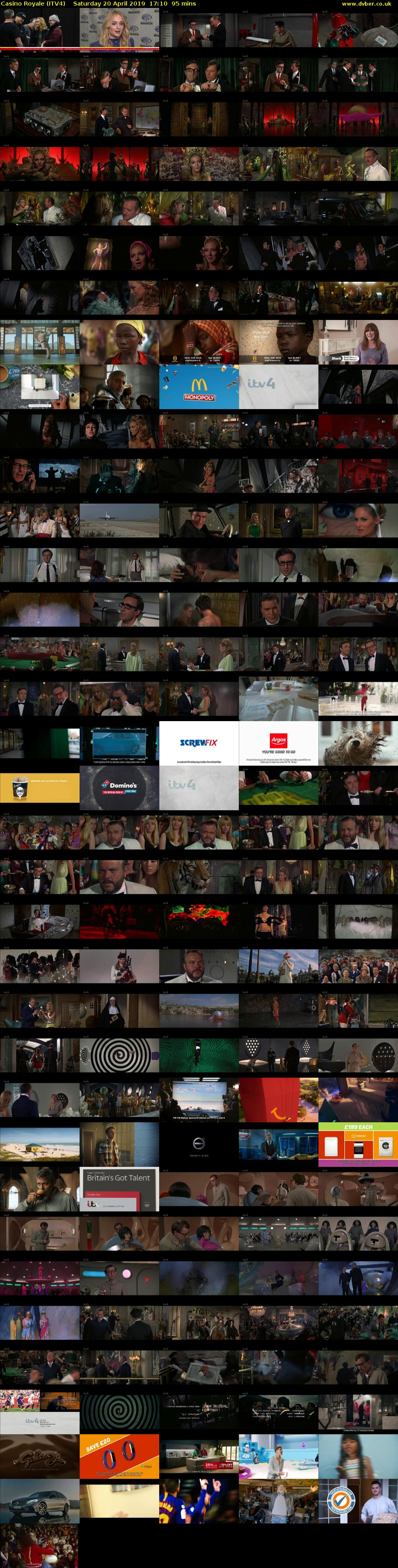 Casino Royale (ITV4) Saturday 20 April 2019 17:10 - 18:45