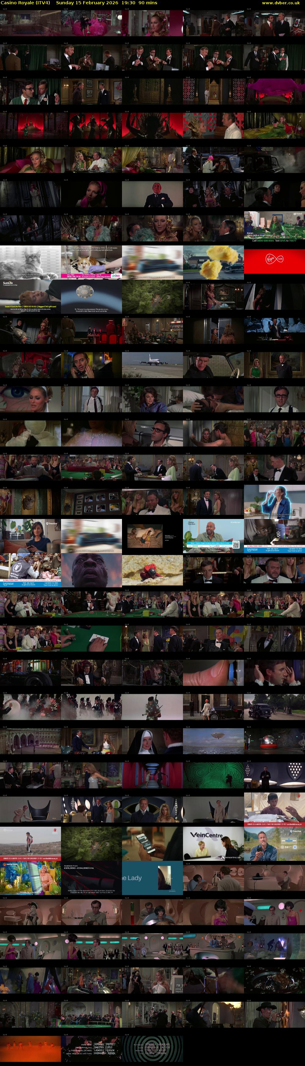 Casino Royale (ITV4) Sunday 15 February 2026 19:30 - 21:00