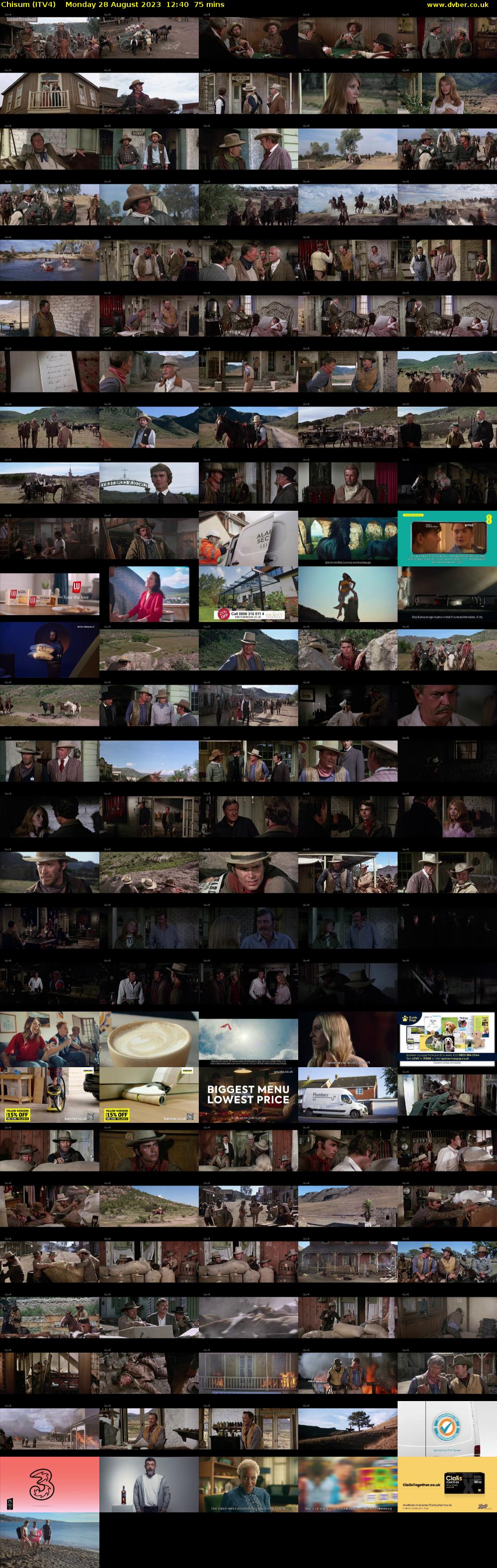Chisum (ITV4) Monday 28 August 2023 12:40 - 13:55