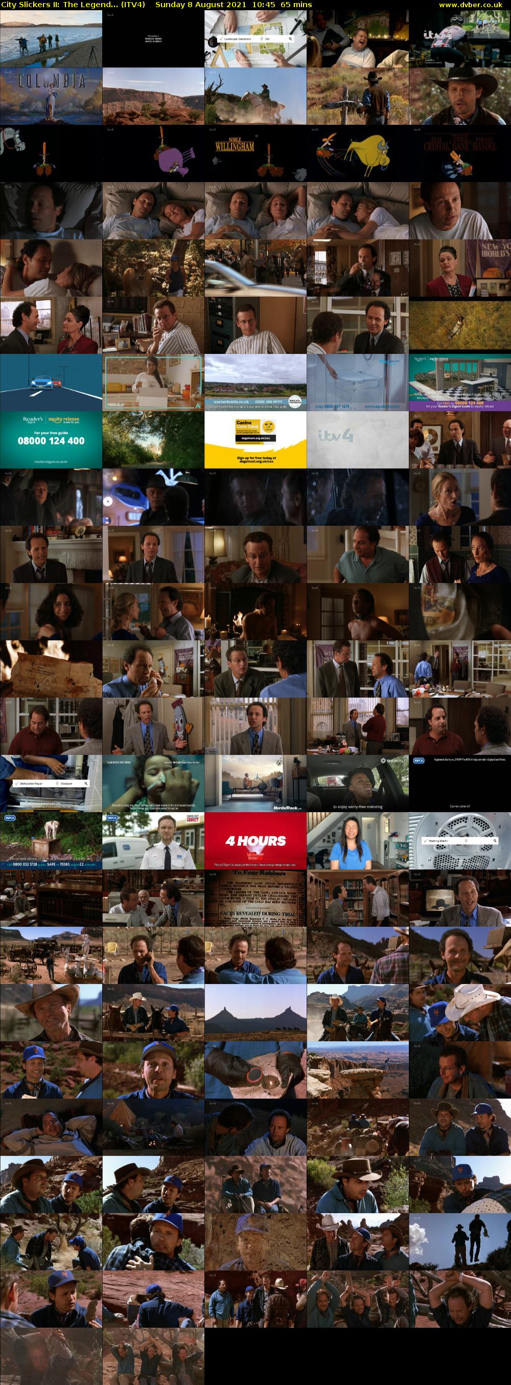 City Slickers II: The Legend... (ITV4) Sunday 8 August 2021 10:45 - 11:50