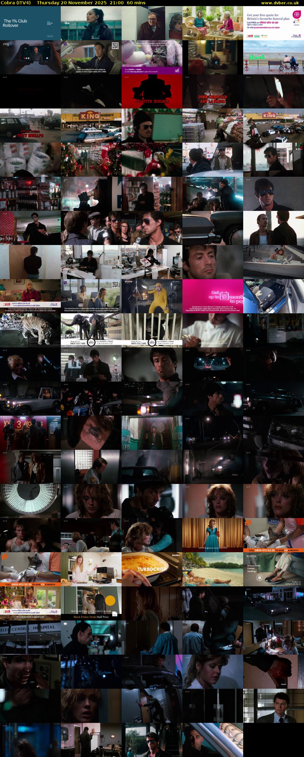 Cobra (ITV4) Thursday 20 November 2025 21:00 - 22:00