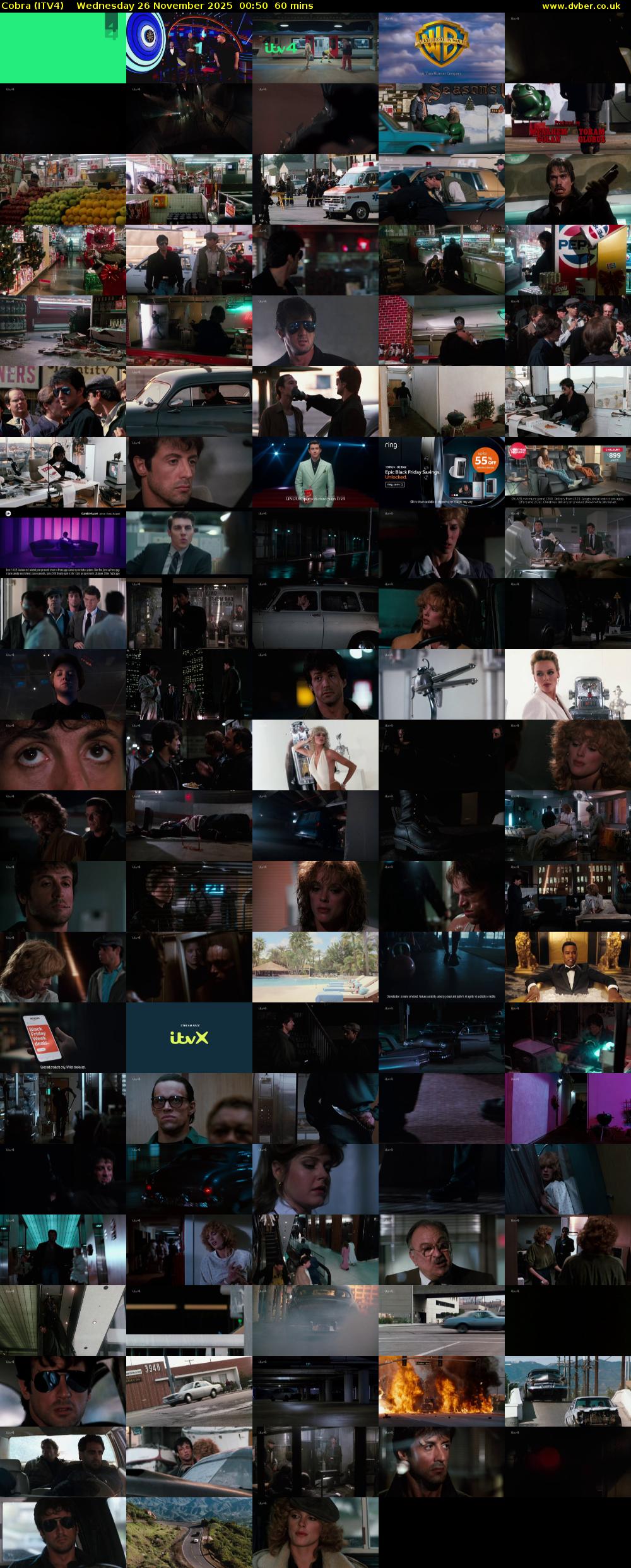 Cobra (ITV4) Wednesday 26 November 2025 00:50 - 01:50