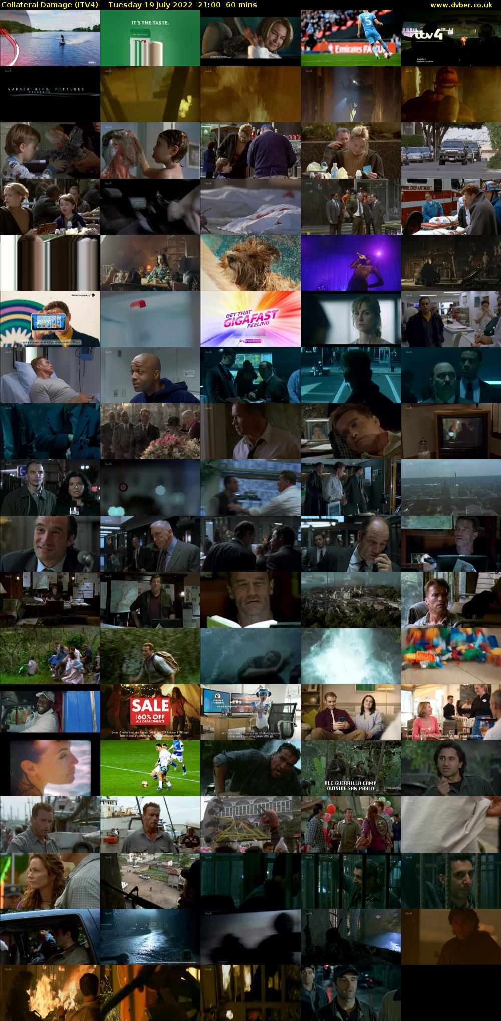 Collateral Damage (ITV4) Tuesday 19 July 2022 21:00 - 22:00