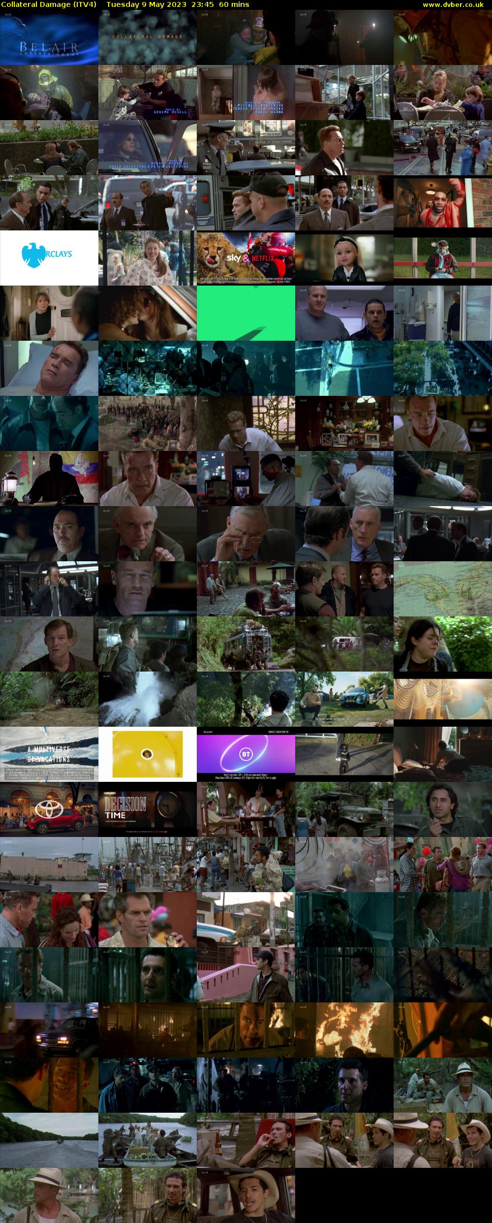 Collateral Damage (ITV4) Tuesday 9 May 2023 23:45 - 00:45