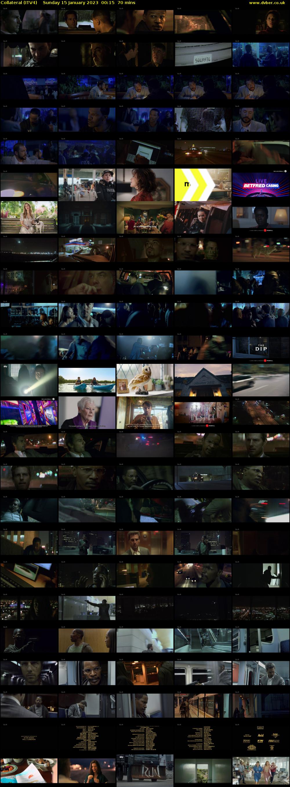 Collateral (ITV4) Sunday 15 January 2023 00:15 - 01:25