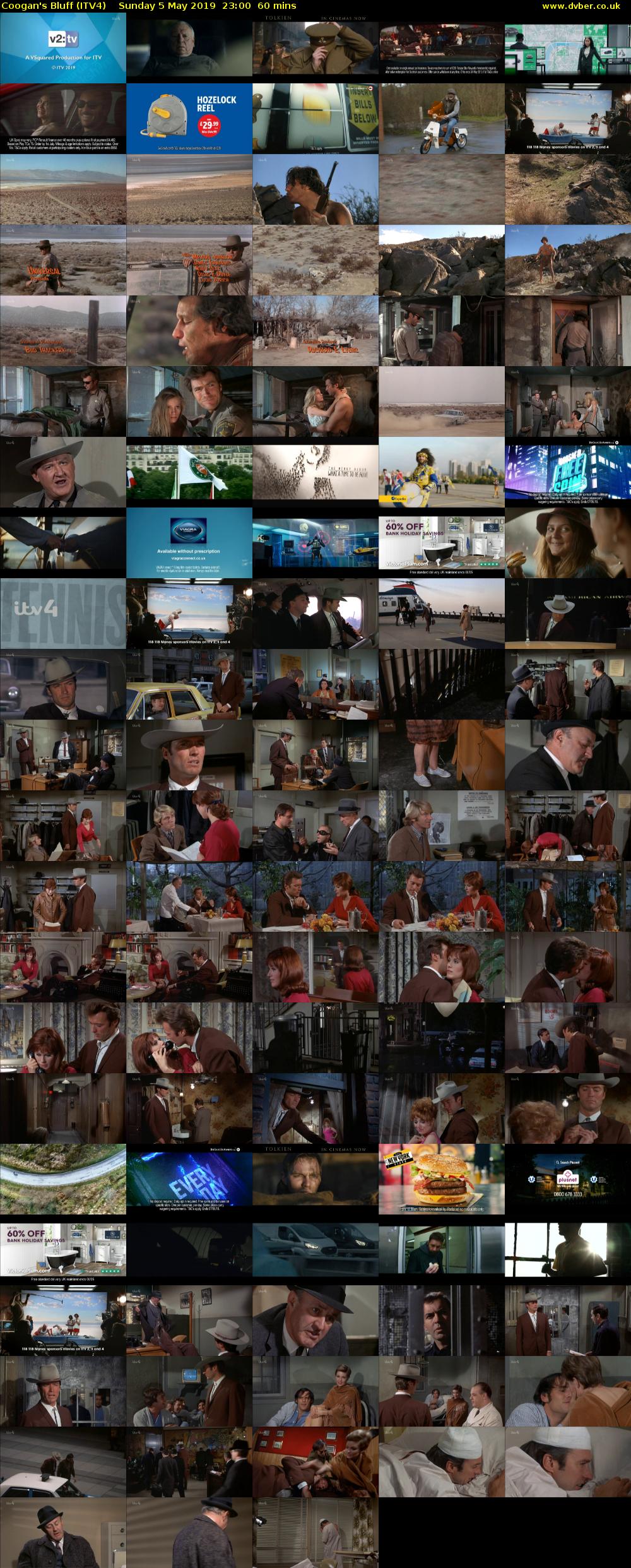 Coogan's Bluff (ITV4) Sunday 5 May 2019 23:00 - 00:00