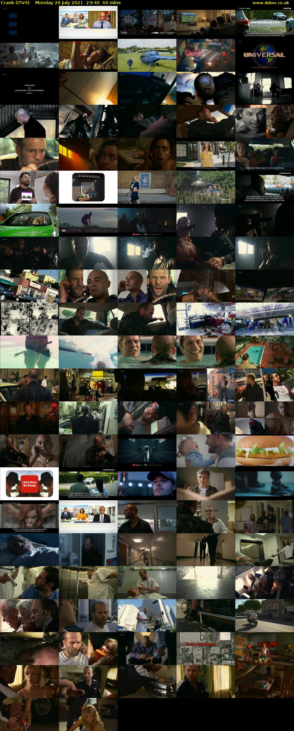 Crank (ITV4) Monday 26 July 2021 23:40 - 00:40