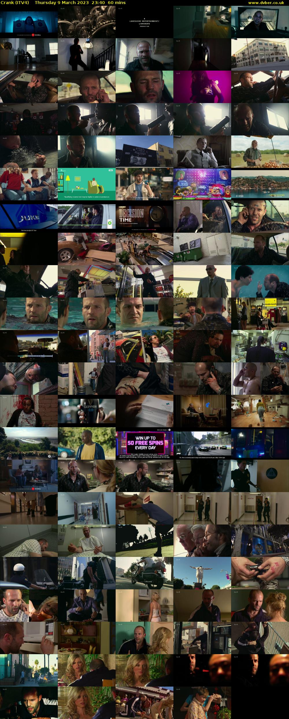 Crank (ITV4) Thursday 9 March 2023 23:40 - 00:40