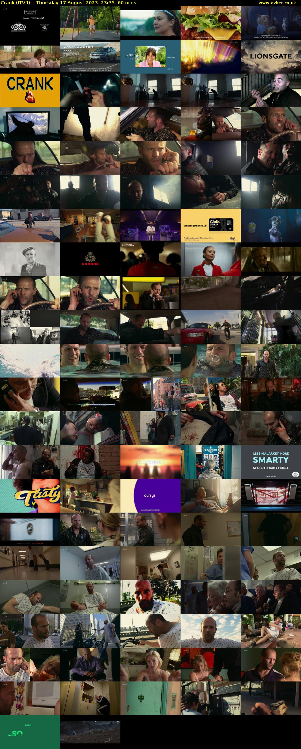 Crank (ITV4) Thursday 17 August 2023 23:35 - 00:35