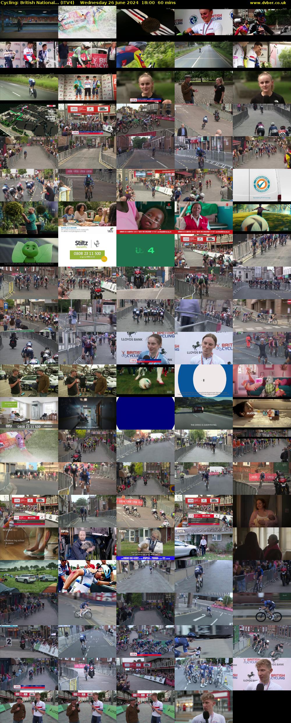 Cycling: British National... (ITV4) Wednesday 26 June 2024 18:00 - 19:00
