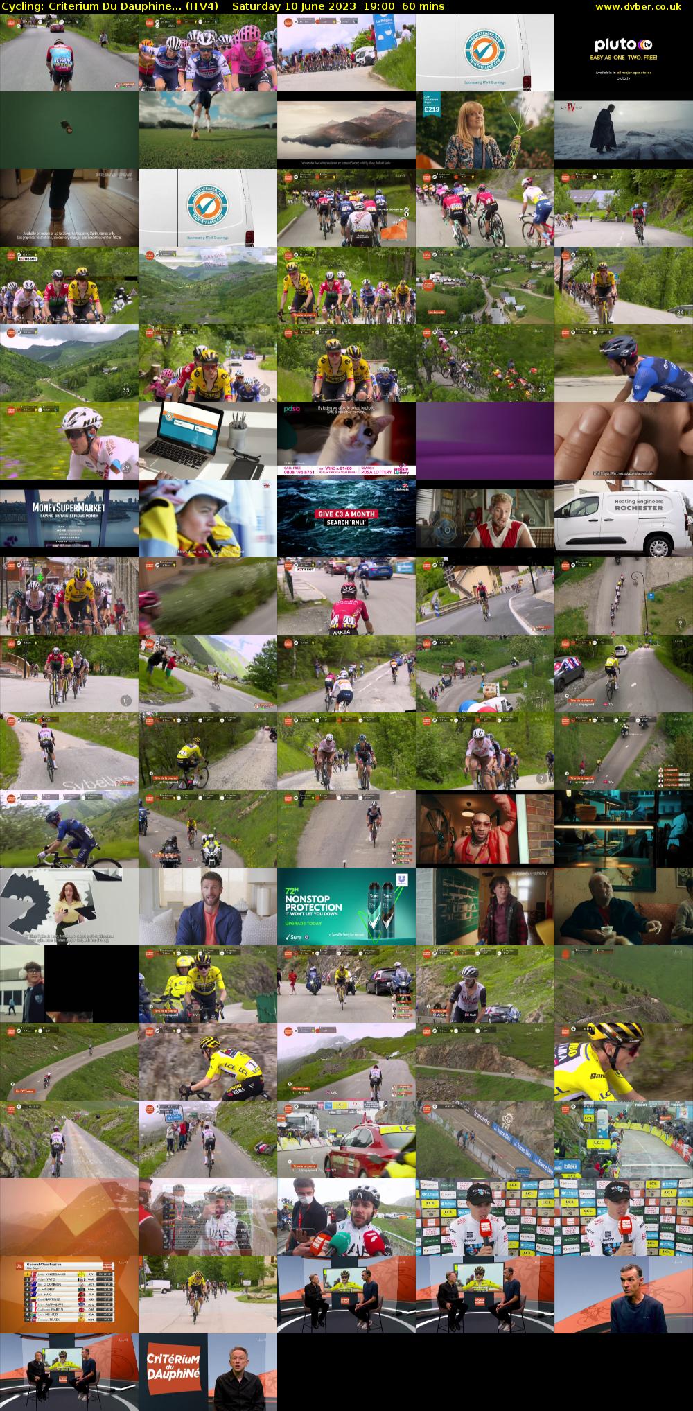 Cycling: Criterium Du Dauphine... (ITV4) Saturday 10 June 2023 19:00 - 20:00