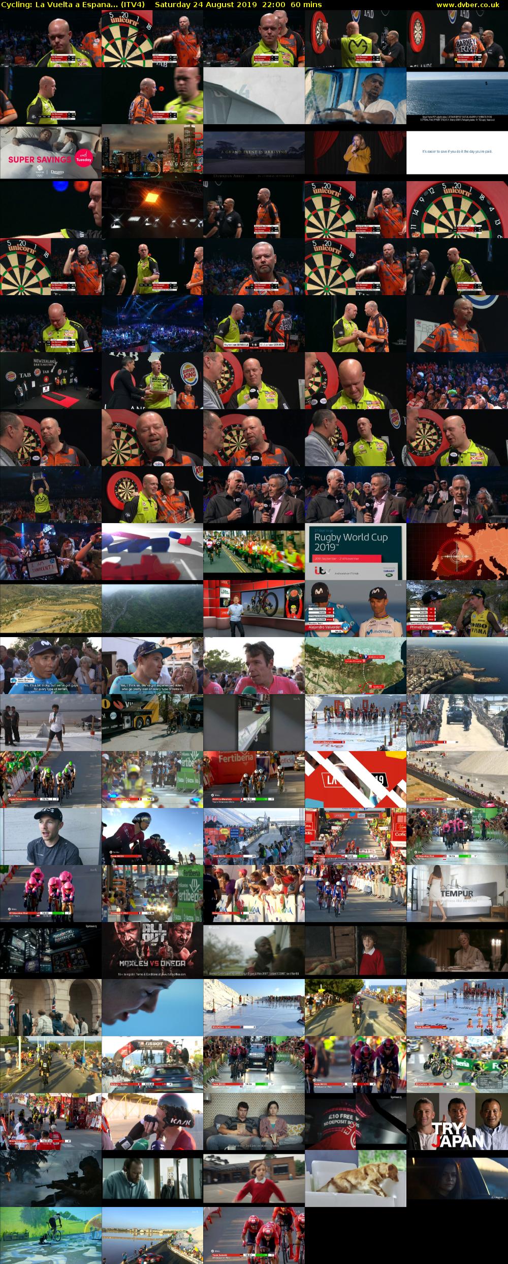 Cycling: La Vuelta a Espana... (ITV4) Saturday 24 August 2019 22:00 - 23:00