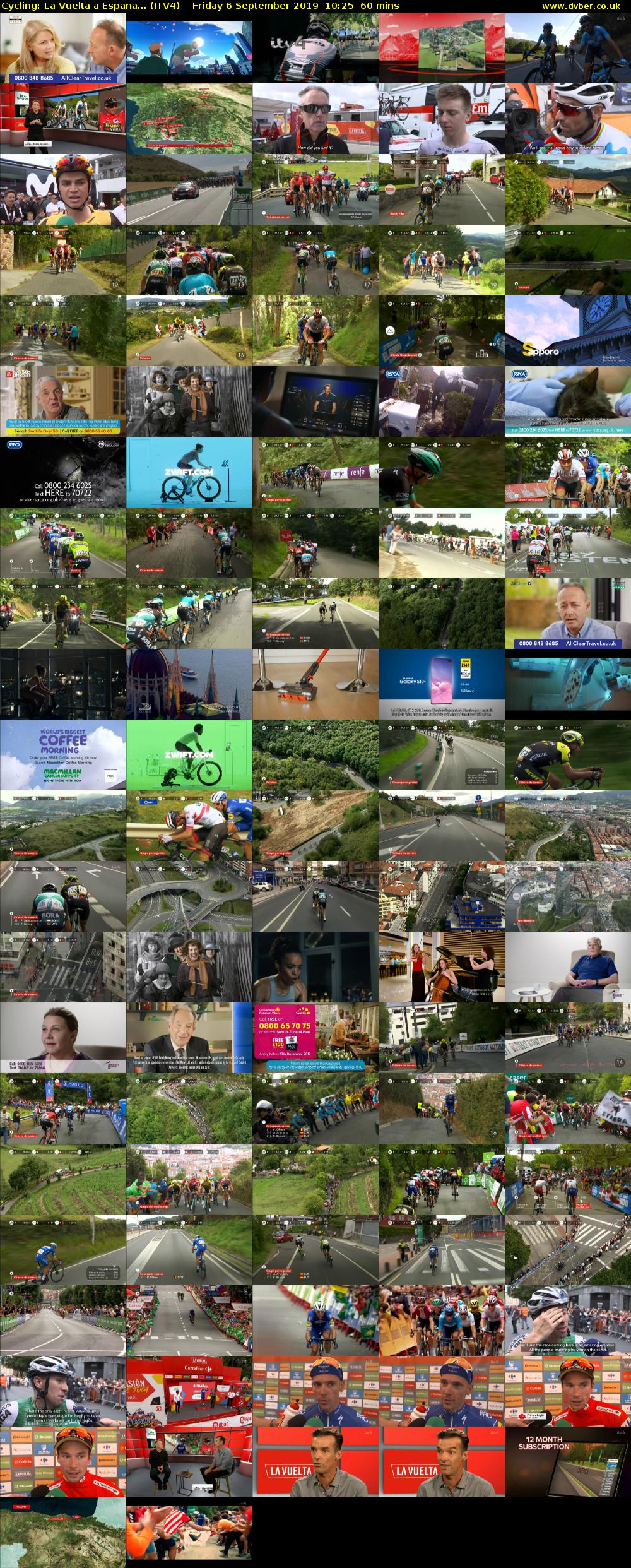 Cycling: La Vuelta a Espana... (ITV4) Friday 6 September 2019 10:25 - 11:25