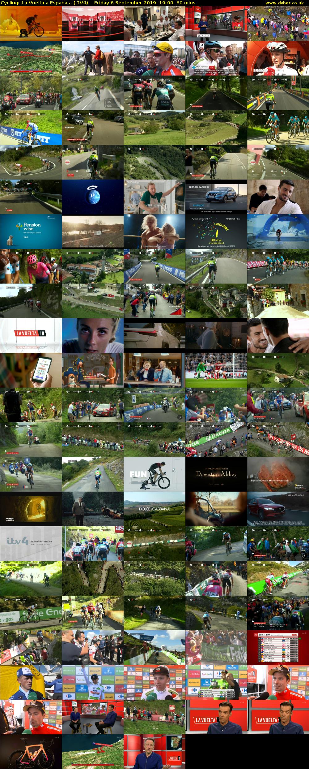 Cycling: La Vuelta a Espana... (ITV4) Friday 6 September 2019 19:00 - 20:00