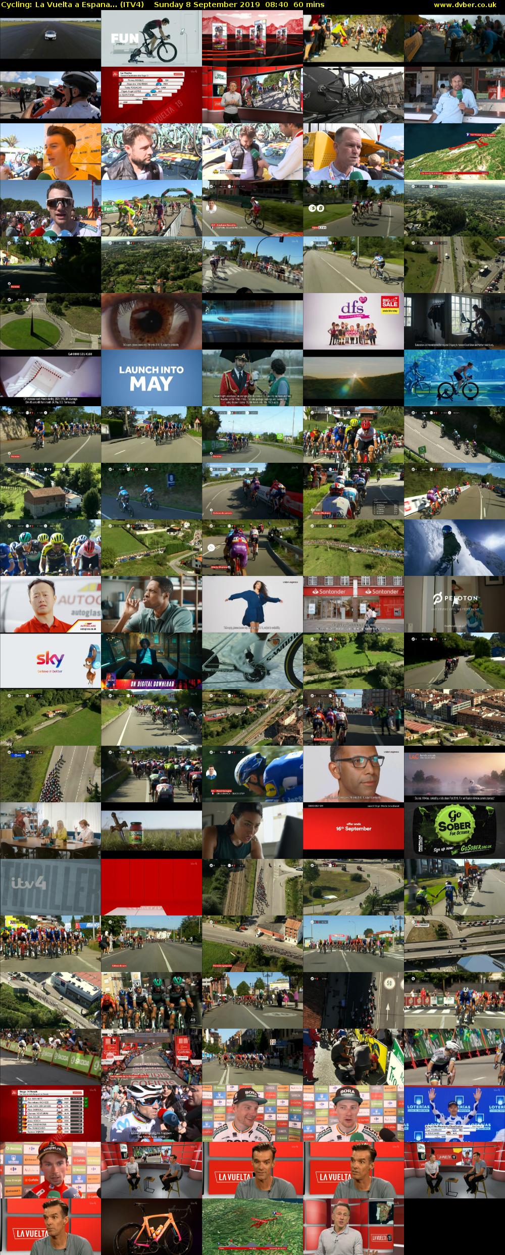 Cycling: La Vuelta a Espana... (ITV4) Sunday 8 September 2019 08:40 - 09:40