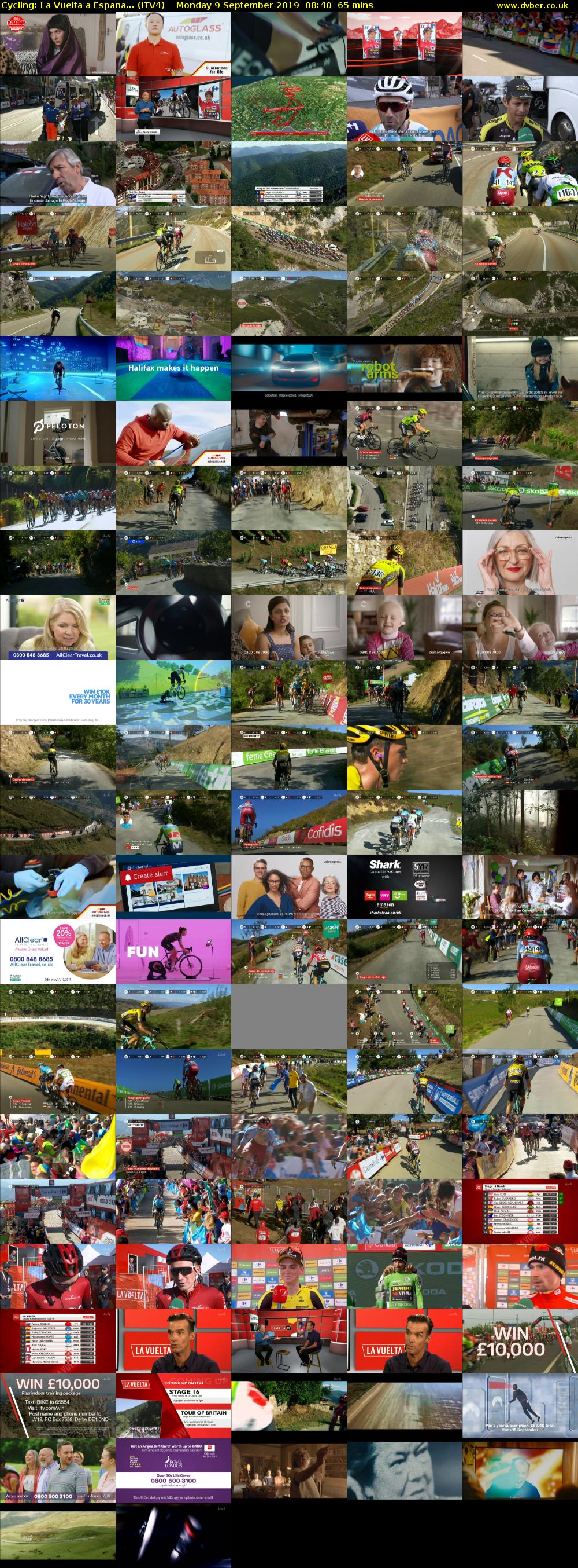 Cycling: La Vuelta a Espana... (ITV4) Monday 9 September 2019 08:40 - 09:45