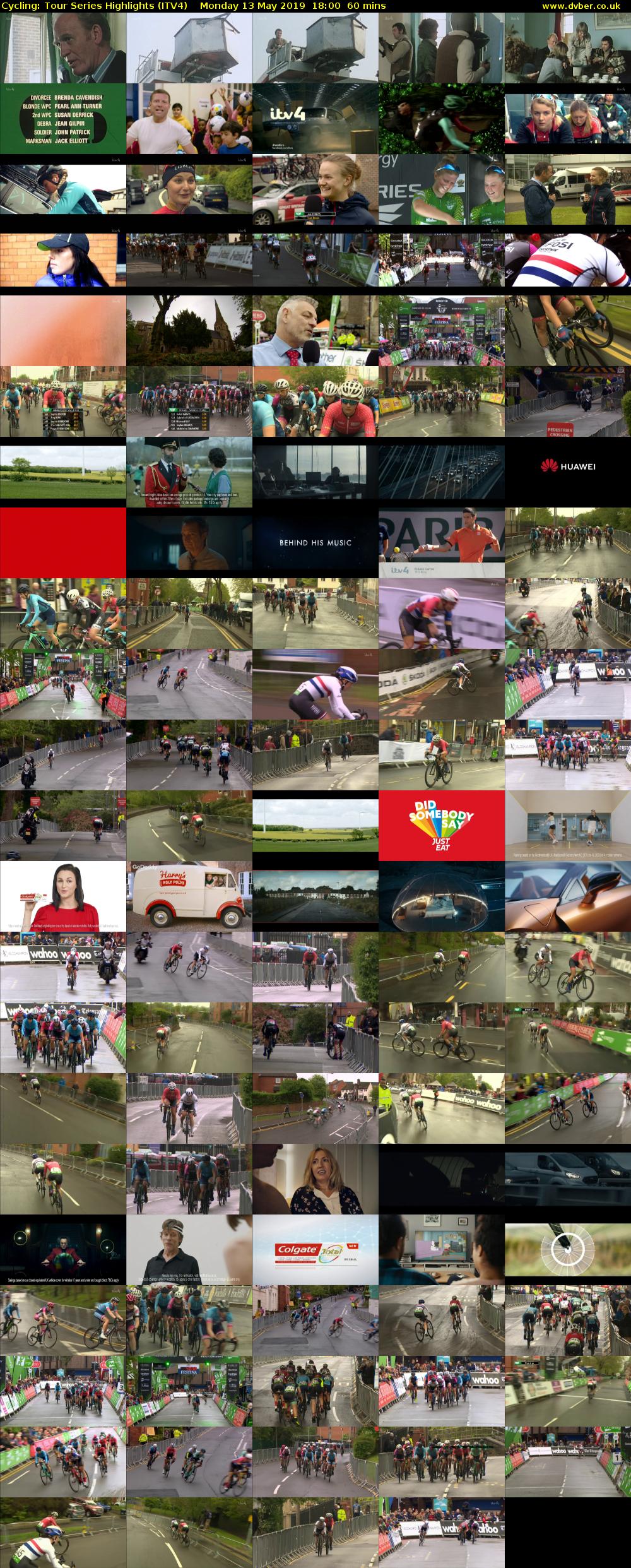 Cycling: Tour Series Highlights (ITV4) Monday 13 May 2019 18:00 - 19:00