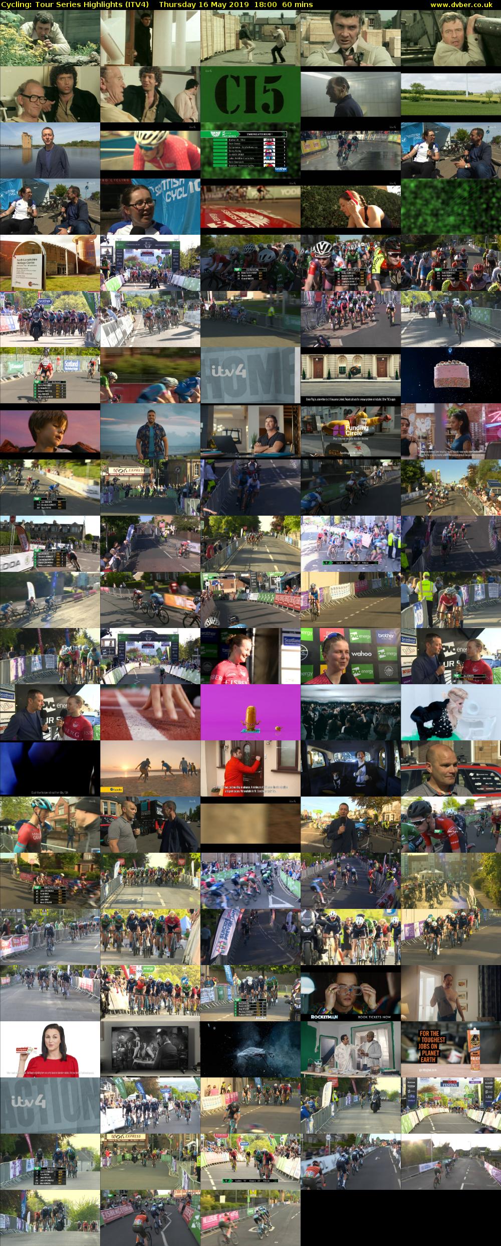 Cycling: Tour Series Highlights (ITV4) Thursday 16 May 2019 18:00 - 19:00
