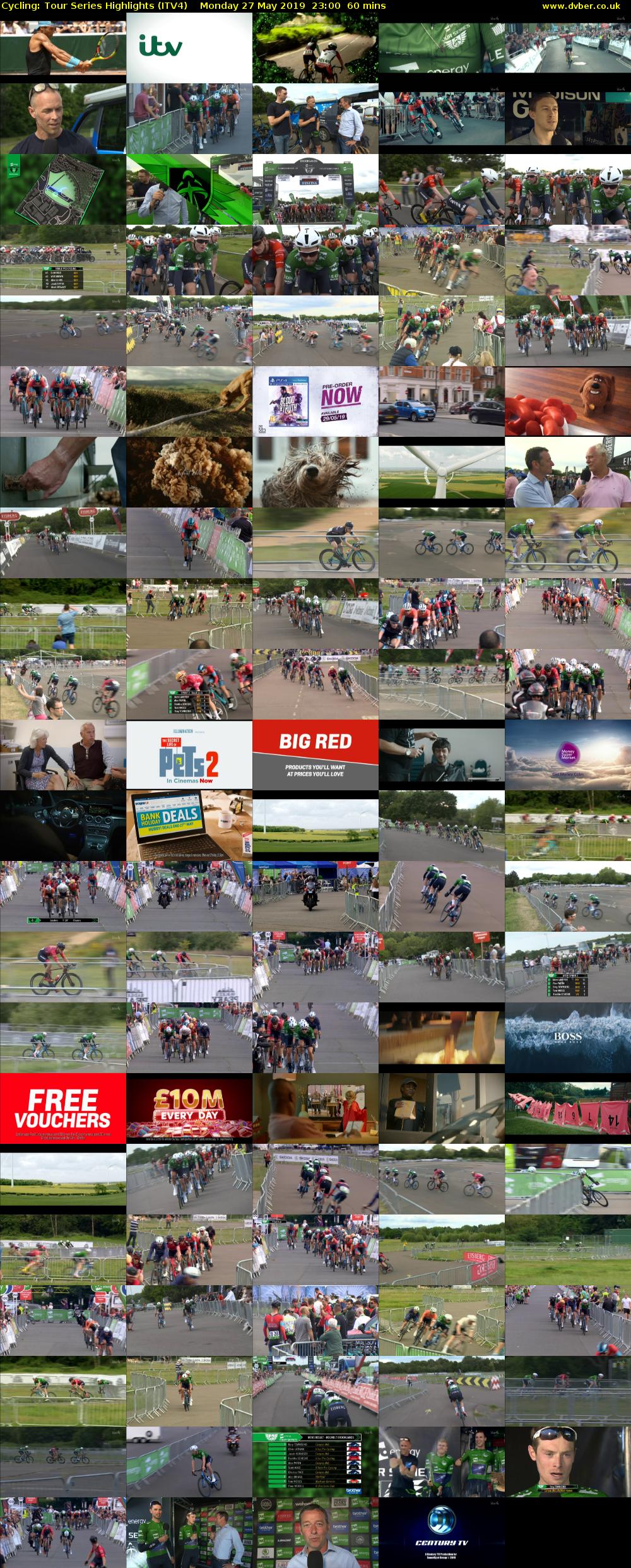 Cycling: Tour Series Highlights (ITV4) Monday 27 May 2019 23:00 - 00:00