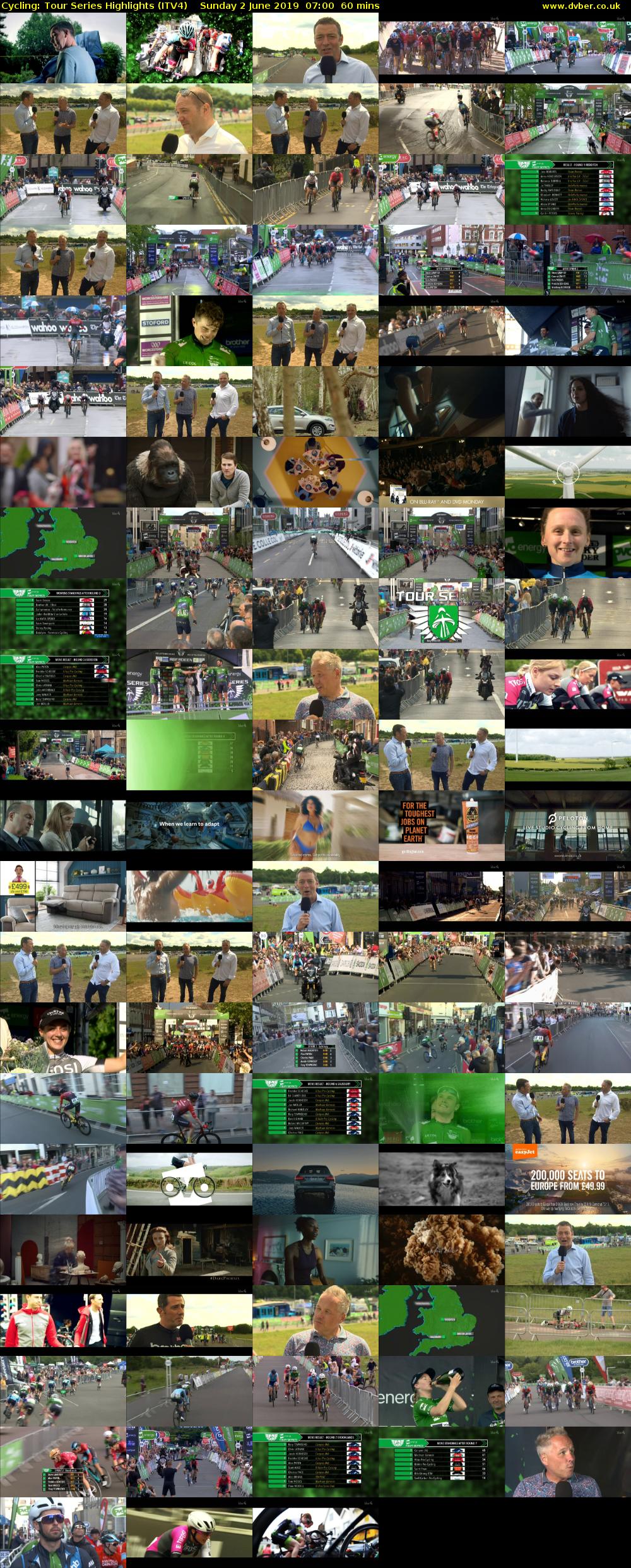 Cycling: Tour Series Highlights (ITV4) Sunday 2 June 2019 07:00 - 08:00